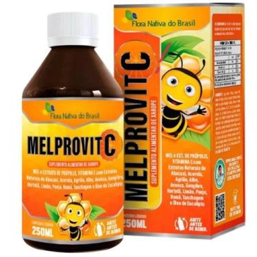 Imagem de 3x Melprovit C - Xarope Mel Própolis Vitamina C + Associações - Flora 