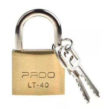 Imagem de Cadeado Latão 40mm Lt-40 - Pado