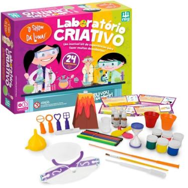 Imagem de Laboratório Infantil De Química Show Da Luna 24 Experiências - Nig Bri