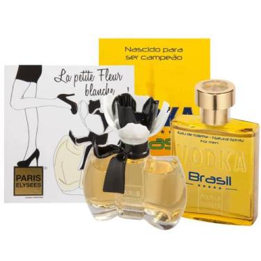 Imagem de Vodka Brasil Amarelo + La Petite Blanche - Paris Elysees, 100ml