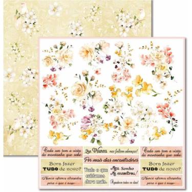 Imagem de Papel para Scrapbook Arte Fácil Fadas 11 - SC-890