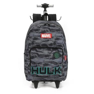 Imagem de Mochila com Rodinhas Hulk Avengers - Luxcel
