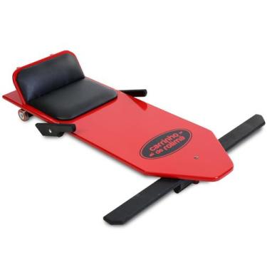 Imagem de Carrinho de Rolimã Tradicional Vermelho - Multidecor