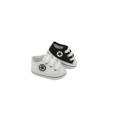 Imagem de Kit Com 2 Pares Sapatinho De Bebê Para Recém Nascido Direto Da Fabrica