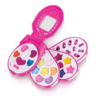 Imagem de Paleta de Sombras C/ Gloss Unhas E Espelho - Chick Phone - Make Up Tee