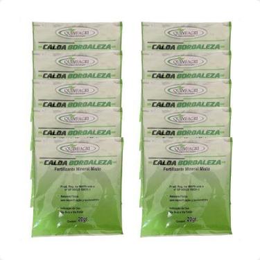 Imagem de 10 Calda Bordaleza Hidroponia E Controle Fungos - 20 G - Quimiagri