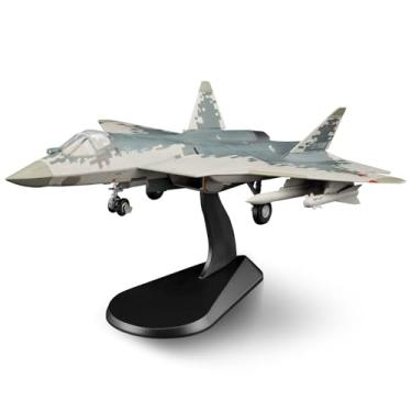 Imagem de HANGHANG Avião modelo militar 1/72 Su-57 01 liga de avião, modelo de avião para coleções e exibições