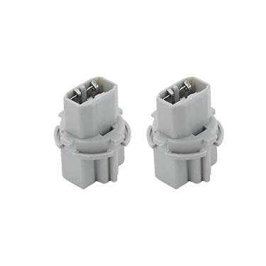 Imagem de DUNSIHUI 33515-S50-003 Lâmpada de luz traseira soquete seta luzes de seta suporte de plugue de chicote de fios para cabo AC/Civic 1998-2015, compatível com soquete de lâmpada de reserva 2009-2013