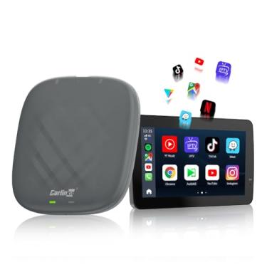 Imagem de CarlinKit CarPlay Ai Box Android 13.0 apenas para carro original com fio (tela de toque) ou Android automático com fio (tela de toque), rede 4G integrada, 8 núcleos 4 + 64G, YouTube, Netflix - conexão