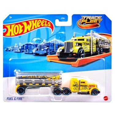 Imagem de Hot Wheels Diecast, Veículo de Brinquedo, Caminhão Surpresa de Corrida, em Escala 1:64, Para crianças a partir de 3 anos (Não é Possível Escolher o Modelo)