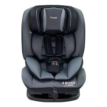 Imagem de Cadeira Cadeirinha Para Carro Ajustável 0 á 36Kg Cinza E Preto 4 Road 