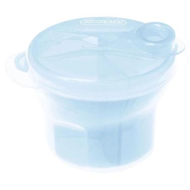 Imagem de Pote Dosador Leite em Pó 3 Divisórias Bebê Pimpolho Neném - Mundo dos 