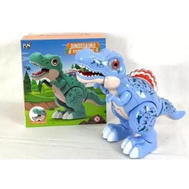 Imagem de Dinossauro Brinquedo Infantil Baby Musical e Luz Colorido e muito dive