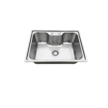 Imagem de Cuba Pia Gourmet Cozinha Inox 304 Luxo Válvula Embutir ou Sobrepor - B