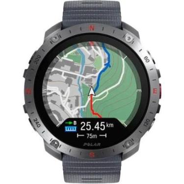 Imagem de Relógio GPS Multiesportes Monitor Cardíaco de Pulso Polar GRIT X2 PRO Silver Grey-Masculino