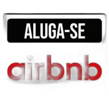Imagem de Kit 10 Placas  Sinalização - Aluga-Se Airbnb