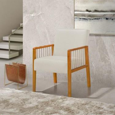 Imagem de Poltrona Decorativa Base em Madeira Maciça e Corda Náutica Copacabana 