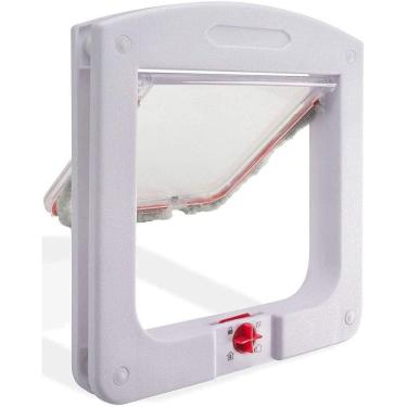 Imagem de Porta Portinha De Passagem Pet Door Gato Cachorro 4 Funções