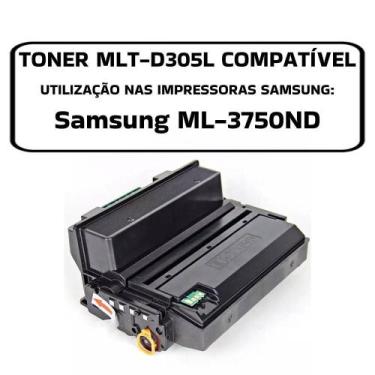 Imagem de Toner Compatível 305 Mlt-d305 D305L Ml3750 Ml-3750nd 3750n - Digital Q