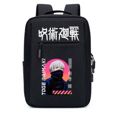Imagem de Mochila USB Escolar Estampa Infantil Anime Jujutsu Kaisen Notebooks, T