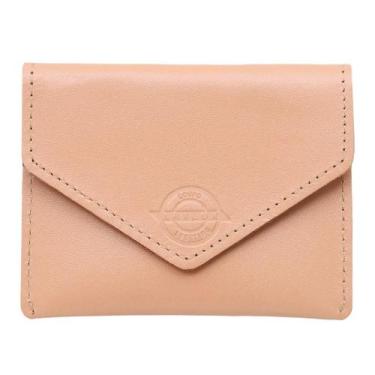 Imagem de Mini Carteira Slim em Couro Artlux estilo Envelope 974, Nude