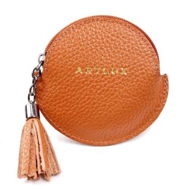 Imagem de Porta Moedas em Couro Artlux 3001, Caramelo