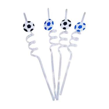 Imagem de Canudo De Futebol - Silver 4un - SILVER PLASTIC