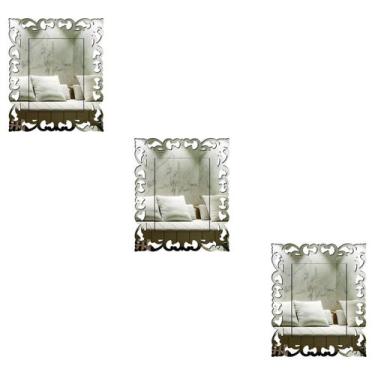Imagem de Kit 3 Espelhos Decorativos venezianos  Pegui 32x23 3802 - CREATUS, pra