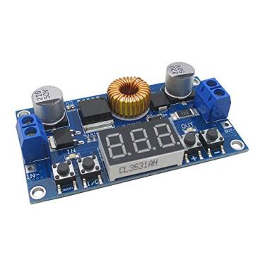 Imagem de JacobsParts XL4015 5A DC-DC CNC Buck Step-Down Voltagem Conversor de Potência Placa Reguladora com Voltímetro e Controles Digitais