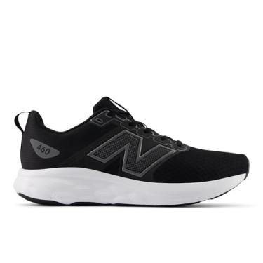 Imagem de New Balance Tênis de corrida masculino 460 V4, Preto/Castlerock, 11 X-Wide