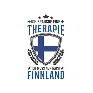 Imagem de Finnland Reise Notizbuch: Finnland Urlaub Reise Geschenk / 6x9 Zoll / 120 linierte Seiten