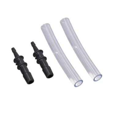 Imagem de Adaptador de Tubo de Manômetro de 3/16 a 5/16 Polegadas, Fácil de Instalar e Manter, Resistente à Erosão para Vários Tipos de Tubos de Manômetro, Material ABS, Pacote Com 4