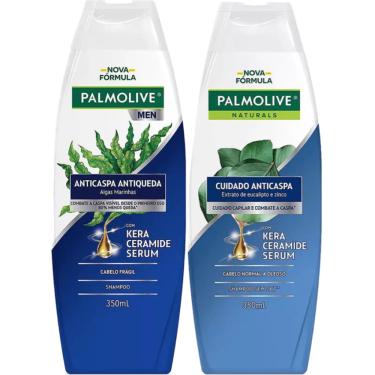 Imagem de Kit Shampoo Palmolive Men Anticaspa Antiqueda + Anticaspa