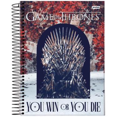 Imagem de Caderno Univ. 240 Fls 15 Mat Game of Thrones Capa2 - Tilibra