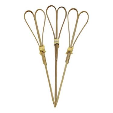 Imagem de Palito De Bambu Para Petiscos 12cm 20un Silver - SILVER PLASTIC