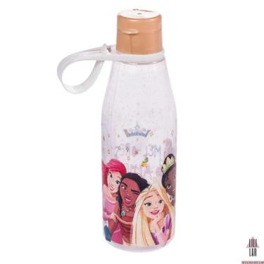 Imagem de Garrafa de Água Escolar Infantil Personagens Plástico 530ml - PLASUTIL