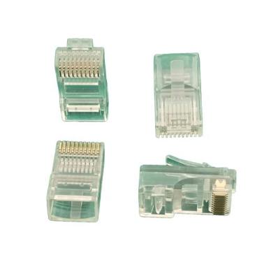 Imagem de 100x Conector Rj50 10vias Macho