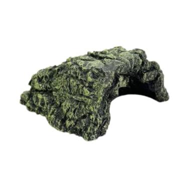 Imagem de WeiLaiKeQi Estrutura de basking para tartarugas aquáticas, rampa de acesso, abrigo para aquário, área de descanso para répteis