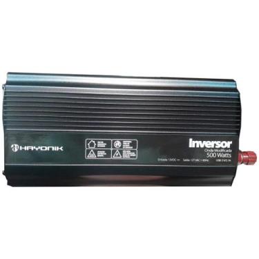 Imagem de Inversor 12vdcx127v usb 500w  hayonik