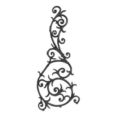 Imagem de Grade Ferro Fundido Arabesco Grande Sacada Varanda 130x54cm - UNICLÁUD