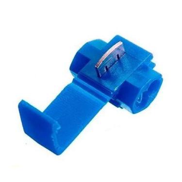 Imagem de Conector Derivação Taplink (Salva Fios) Azul - Pacote com 10 Unidades 