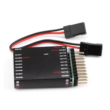 Imagem de Decodificador RC SBUS para PWM/PPM 16 canais conversor de sinal PWM de saída total apto para Futaba para laranja