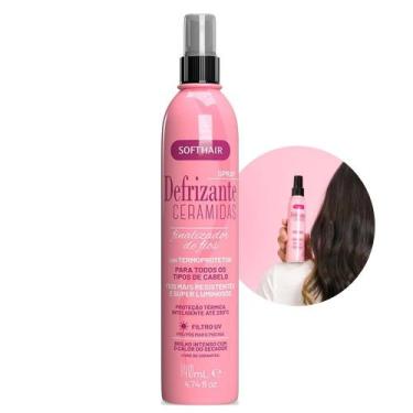Imagem de Protetor Térmico para Cabelo Spray Defrizante Ceramidas Soft Hair 140m