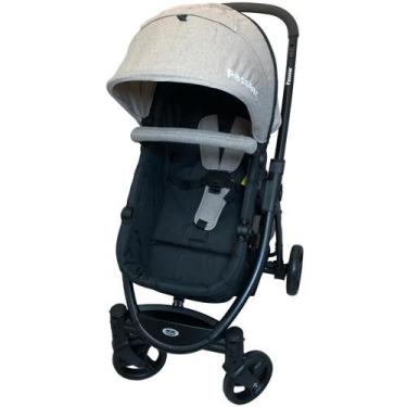 Imagem de Carrinho de Bebe Passeio Moises Passear Baby Jupiter 3 em 1 Caqui