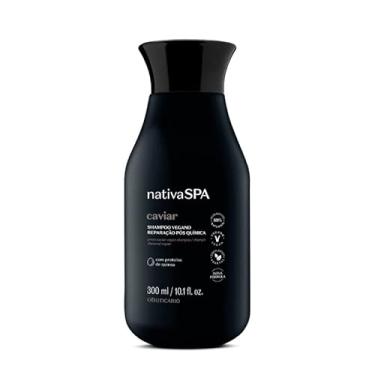 Imagem de Nativa.SPA Shampoo Vegano Caviar, Reparação Pós Química, com Proteína de Quinoa, 300ml