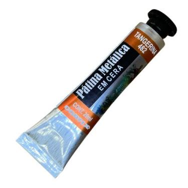 Imagem de Patina Metálica em Cera Corfix 20ml 313 - 88020, 482 - TANGERINA