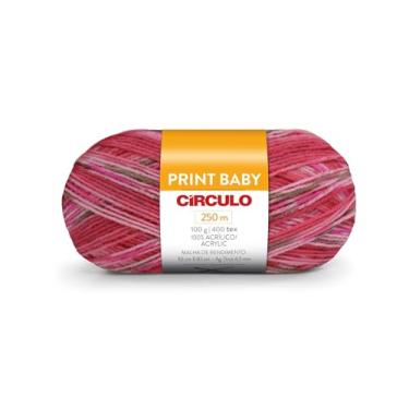 Imagem de novelo de lã Circulo - Print Baby - 100g - 250 metros (9729-Alvorada)