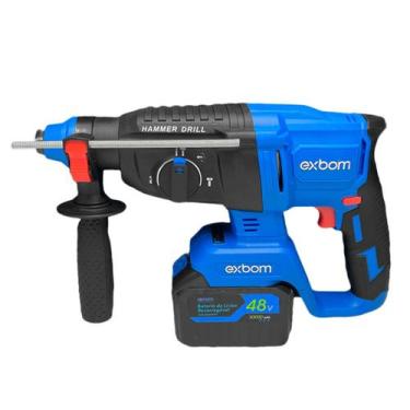 Imagem de Martelete Rompedor Perfurador Brushless Exbom Recarregável 3000mAh