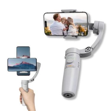 Imagem de Estabilizador de Vídeos Gimbal  Profissional 3 Eixos Dobrável Rastream