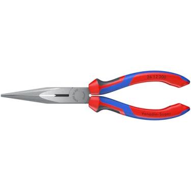 Imagem de KNIPEX Ferramentas - Alicate de ponta longa com cortador, multicomponente (2612200), multicolorido, 20,32 cm